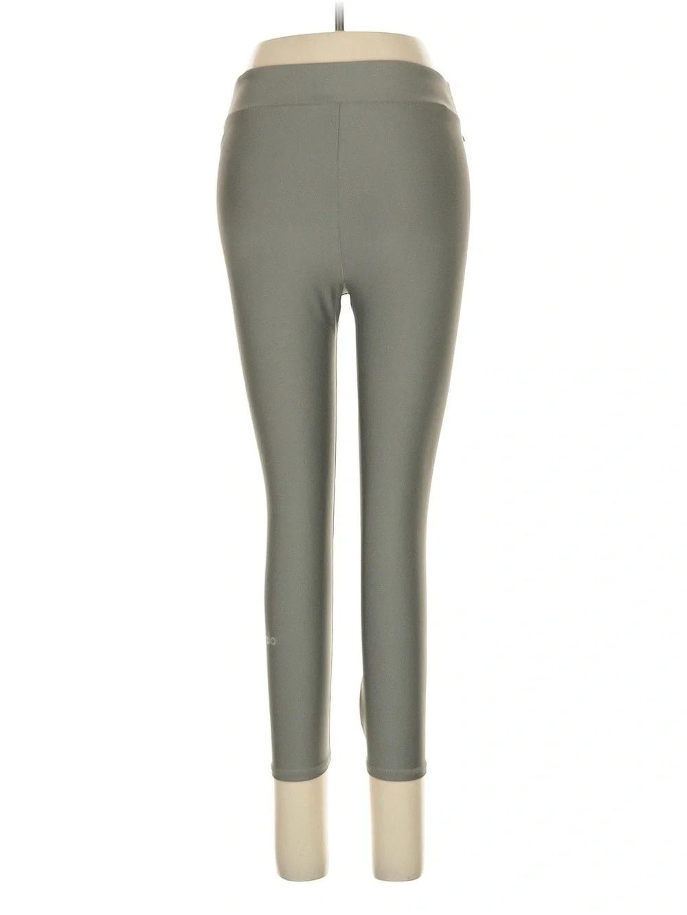 ALO Yoga High Waist Leggings Gray Taupe Size M